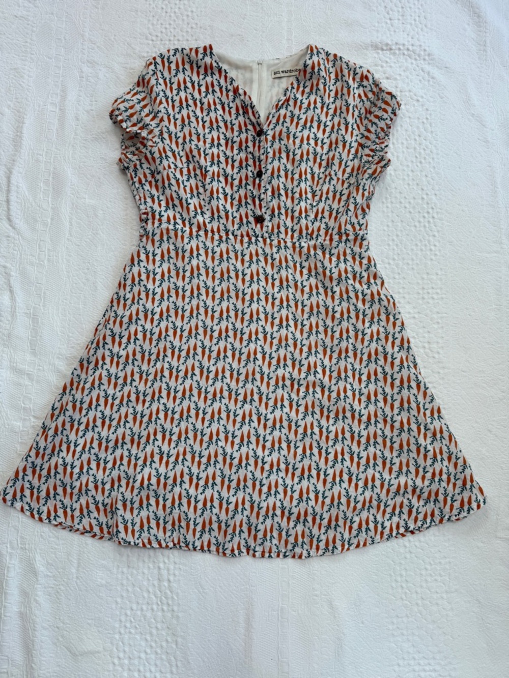 SM Wardrobe Carrot Dress Women’s XL *runs Small*